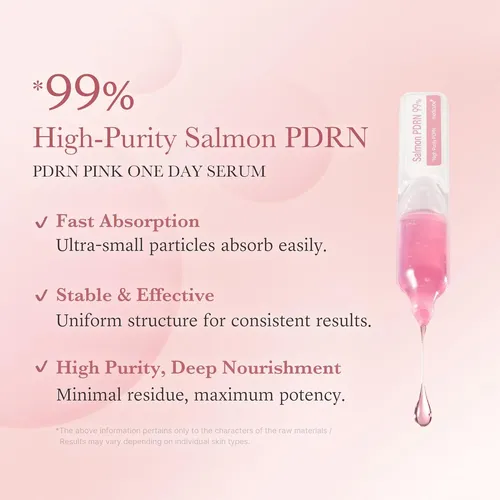 Medicube Pdrn Pink One Day Serum Adn De Salmón Puro Al 99 %