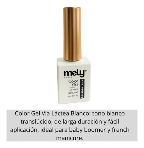 Via Lactea Esmalt Semipermanente Uv/led Mely 12ml