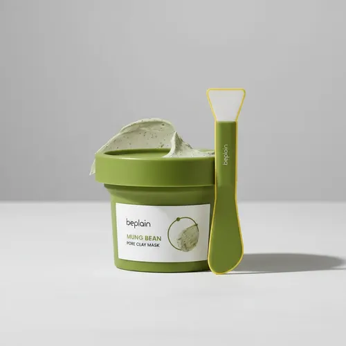 Mascarilla Coreana Beplain Mung Bean Arcilla 200ml+espatula