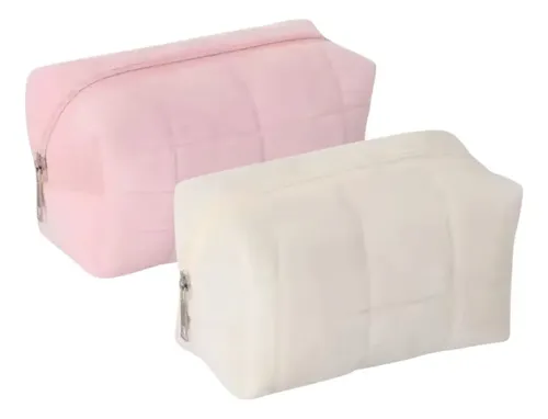 2pz Bolsa Cosmetiquera Maquillaje Lápicera Accesorio /