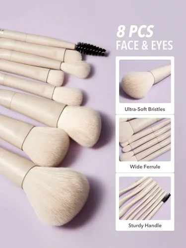 Brochas Sheglam Pro Core Kit X8