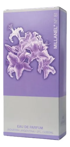 Eau de Parfum Mujer Millanel Fragancia Nº81 100ml Fresco Argentino