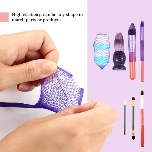 Set De Protectores Para Brochas De Maquillaje Bysiter Con Fu