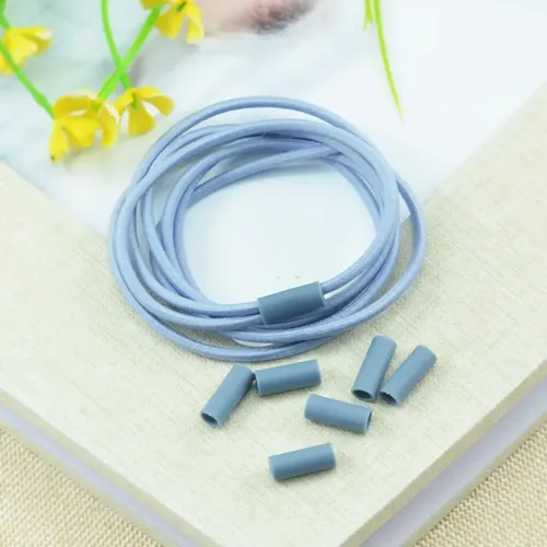 100 Tubos Para Bricolaje, Una Banda Elástica Para El Pelo