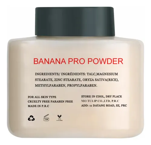 Mo Tulip Banana Pro Polvo Suelto Baking 42g