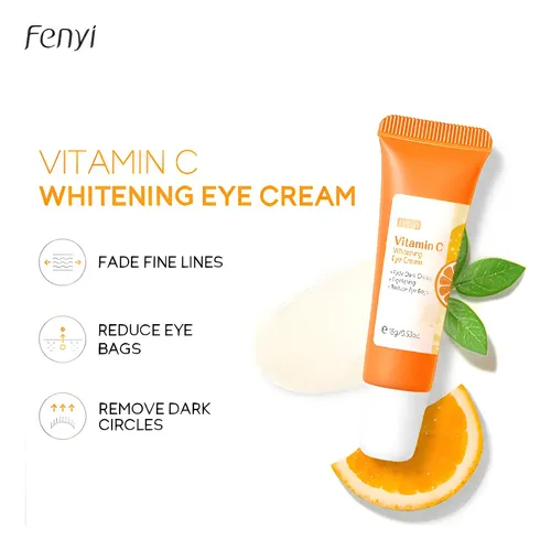 Crema Blanqueadora Para Ojos Fenyi Con Vitamina C Que Suaviz
