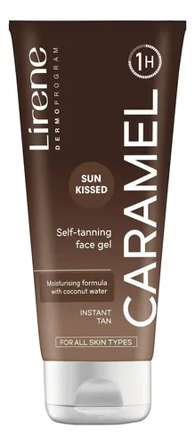 Gel Facial Autobronceador Lirene Caramel 75ml