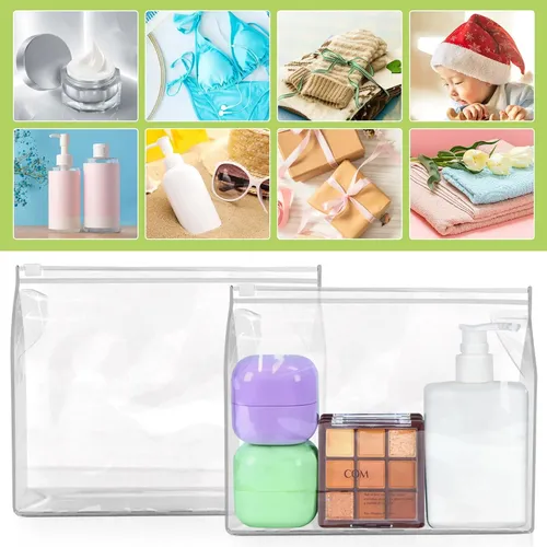 Bolsas De Maquillaje Badenbach, Transparentes, 24 Unidades,
