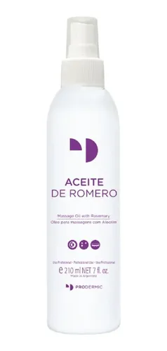 Aceite Prodermic con Romero para Masajes Descontracturantes de 210 mL