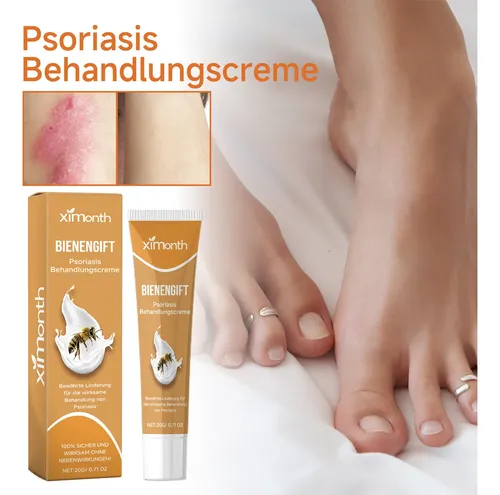 Crema Para El Cuidado De La Psoriasis Con Extracto De Miel D