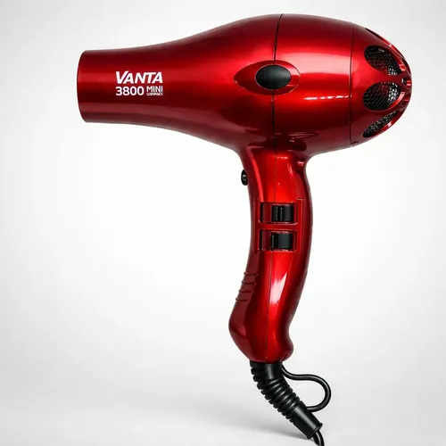 Vanta Secador 3800 Mini compact + difusor VANTA Universal Color Rojo