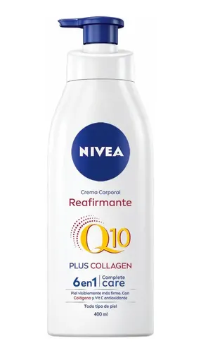 Nivea Corporal Q10 Plus Collagen Reafirmante Crema 400ml