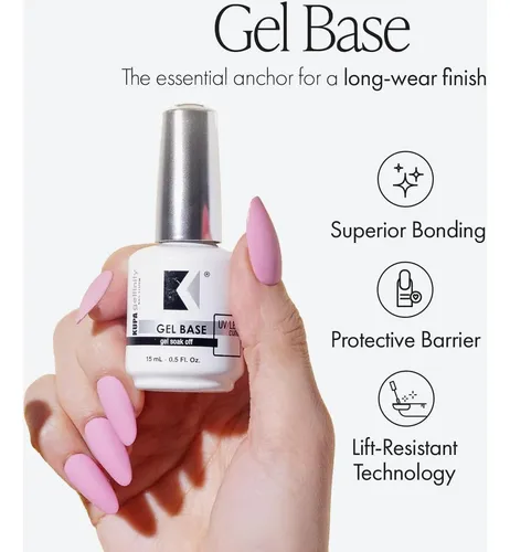 Kupa Set Gel Fusion Base Y Top Coat 3p