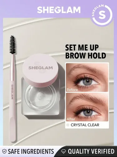 Sheglam Set Me Up Brow Hold-transparente Resistente Al Agua