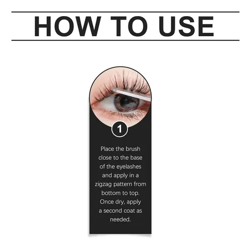 Máscara De Ondulação À Prova D'água, 4ml, 1 Unidade