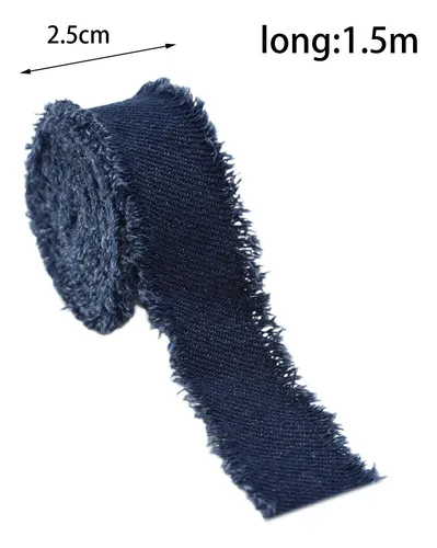 Denim Ribbon, Diy Sewing Ribbon, Blue Accessories