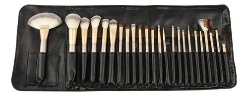 Set 24 Brochas Pinceles Profesionales Naturales Y Sintéticos