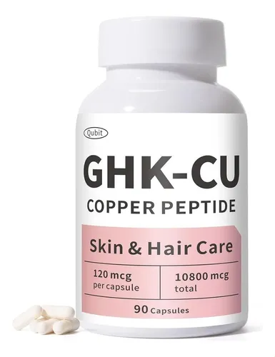 , `. Ghk-cu Peptídeo Cobre Suplemento Antivelhecimento/