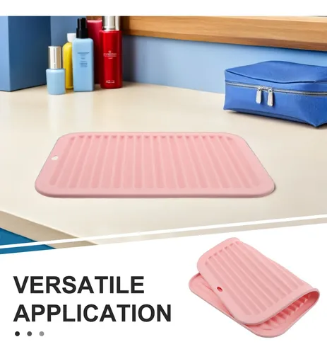 Tapete De Silicona Resistente Al Calor Para El Cabello