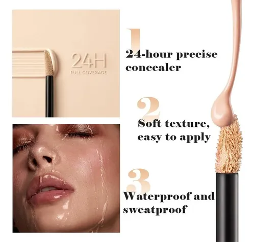 Corrector Líquido De 11 02+03 Feicuiyun Para Ojeras Y