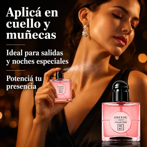 Perfume Mujer Dulce Intenso 30m Larga Duración Noche De Lujo