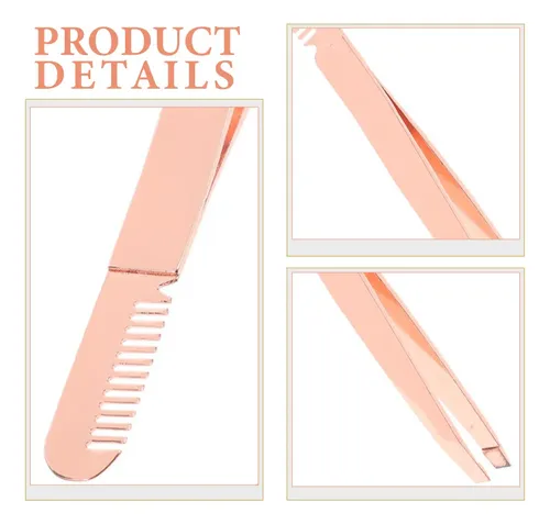Pinzas Para Depilar Cejas Y Vello Facial
