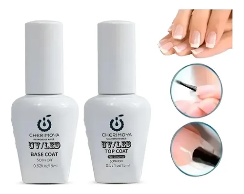 Base Coat Semipermanente Uv Led 15ml Fortalecedor Gel