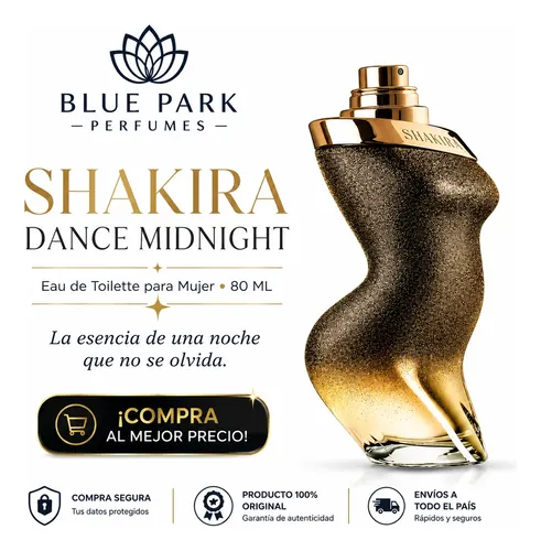 Perfume Shakira Dance Midnight Edt 80ml Mujer