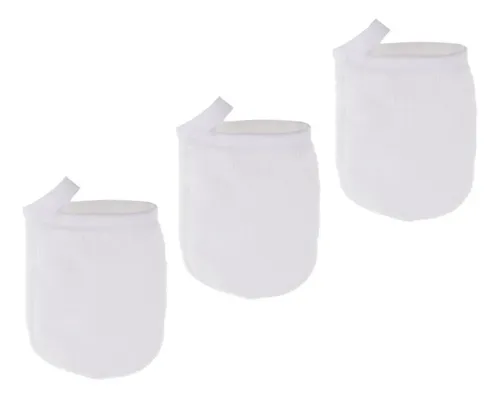 6pcs Paño Suave Del Removedor Del Maquillaje Guantes De La