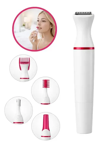 Depiladora Afeitadora Mujer 5 En 1 Facial Corporal Sin Dolor
