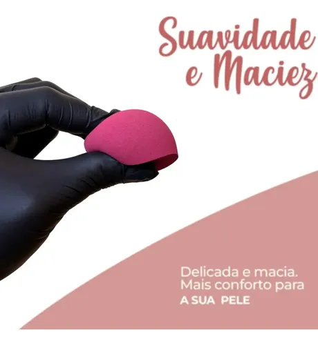 Juego De 10 Esponjas Para Base De Maquillaje Gota Y Bisel –