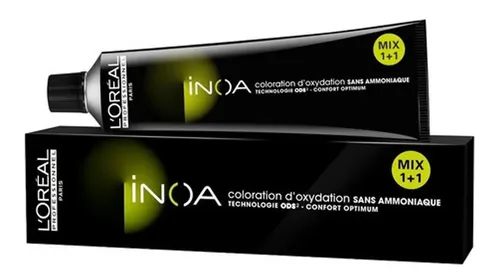 Tinta Inoa N°8 Rubio Claro 60gr Loreal Professionnel Tono 8