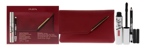 Set De Rímel Y Lápiz De Ojos Pupa Milano Vamp! Extreme 3 Pc