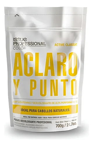 Issue Polvo Decolorante Aclaro Y Punto Pelo Natural X 700gr