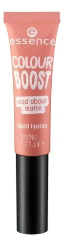 Essence Labial Liquido Matte Colour Boost Liquid Lipstick Color 02. I LOVE YOU ME NEITHER