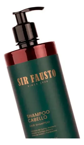 Sir Fausto Men´s Shampoo Pelo Engrosador Sin Sulfato X 500ml