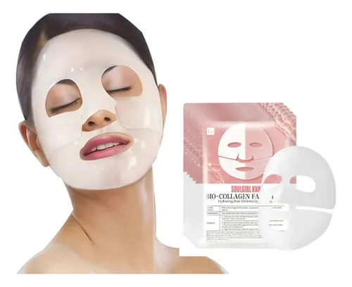 Mascarilla Facial X 2 Absorbible Biocolágeno Glass Skin