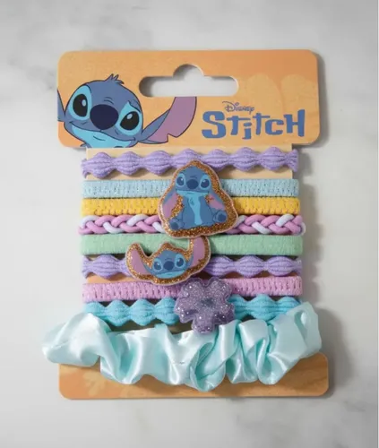 Set Accesorios Pelo Disney Stitch Colitas Y Scunzi