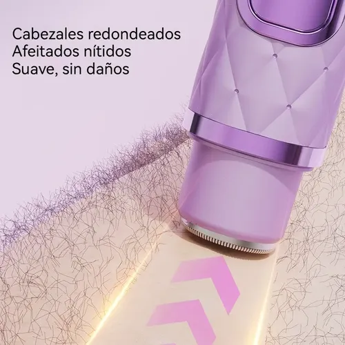 Depiladora Facial Multifunción Femenina 2 En 1 Con Carga