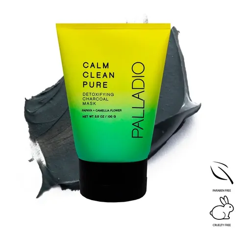 Mascarilla Palladio Desintoxicante Calm Clean Pure Charcoal