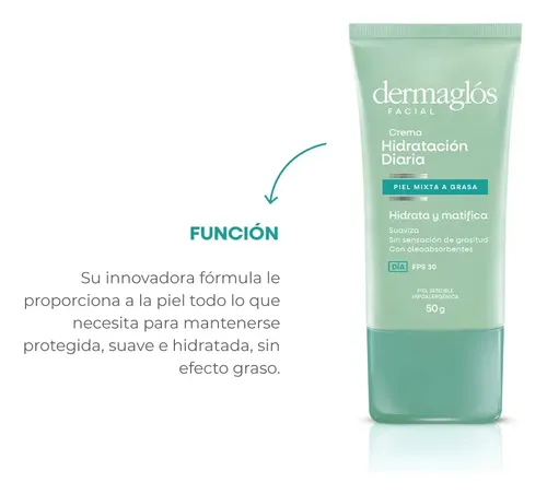 Crema Protectora con FPS 30 Dermaglós para todo tipo de piel de 50g