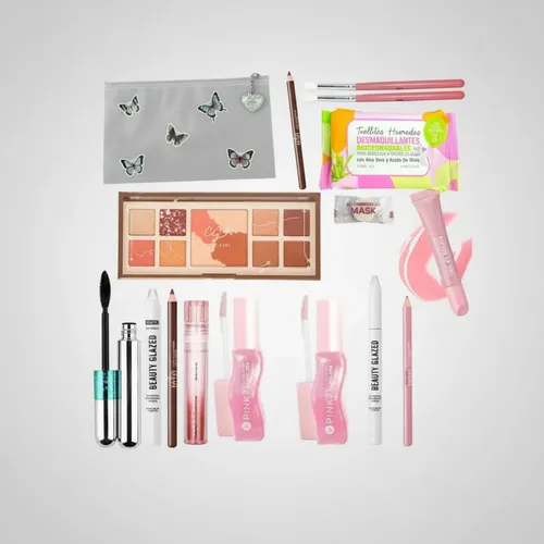 Kit Maquillaje Niña Adolescente Tono Suave E Intenso Make Up