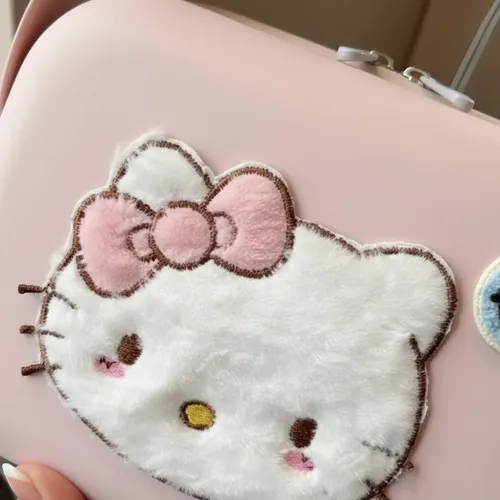 Neceser Organizador Hello Kitty Maquillaje Rígido Viaje