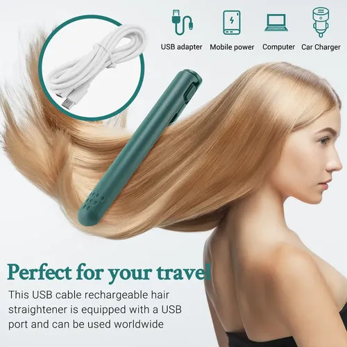 Para P Plancha De Pelo Portátil Con Cable Usb For Pelo Gg