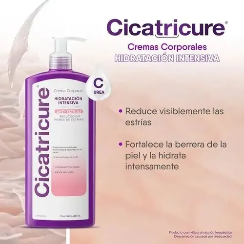 Cicatricure Crema Corporal Hidratacion Intensiva 400ml