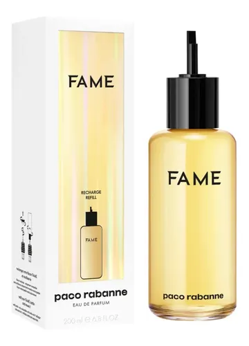 Perfume Paco Rabanne Fame Edp Bottle Refill 200ml Recargable