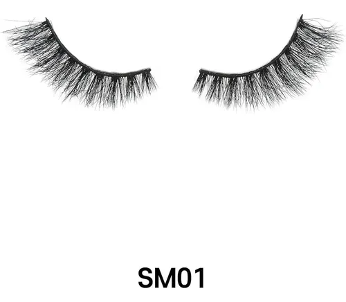 Pestañas Postizas Laflare 3d Silk Mink Ojos De Gato Sm01