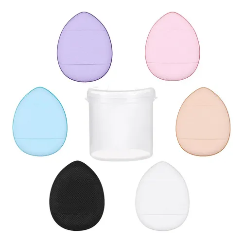 J Juego De Esponjas Para Maquillaje Y Polvos Pequeños