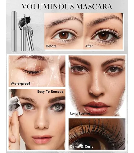 Rímel Metálica Lavable Lestpola Brown 3d-volumen Y