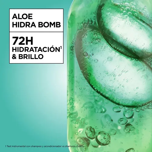 Shampoo Fructis Aloe Hidra Bomb Garnier 350ml